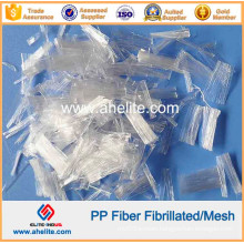 Microfiber Polypropylene PP Mesh Fibrilated Fiber